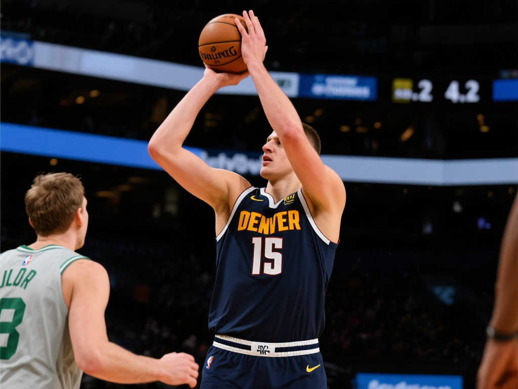 约基奇不懈努力，投篮精进向拉里·伯德看齐，MVP实力再提升