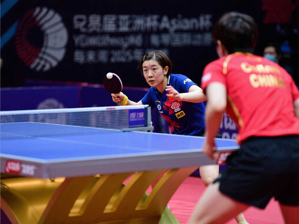 2025亚洲杯：孙颖莎再战奇特对手，国乒男单力争夺冠